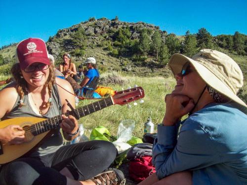 Jam'n in the woods