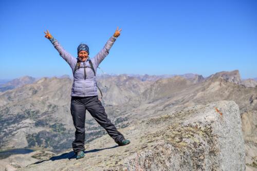 Standing on top of the world